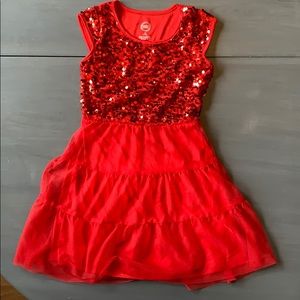 SALE!! 💕4 items for $12💕 Red sequin dress